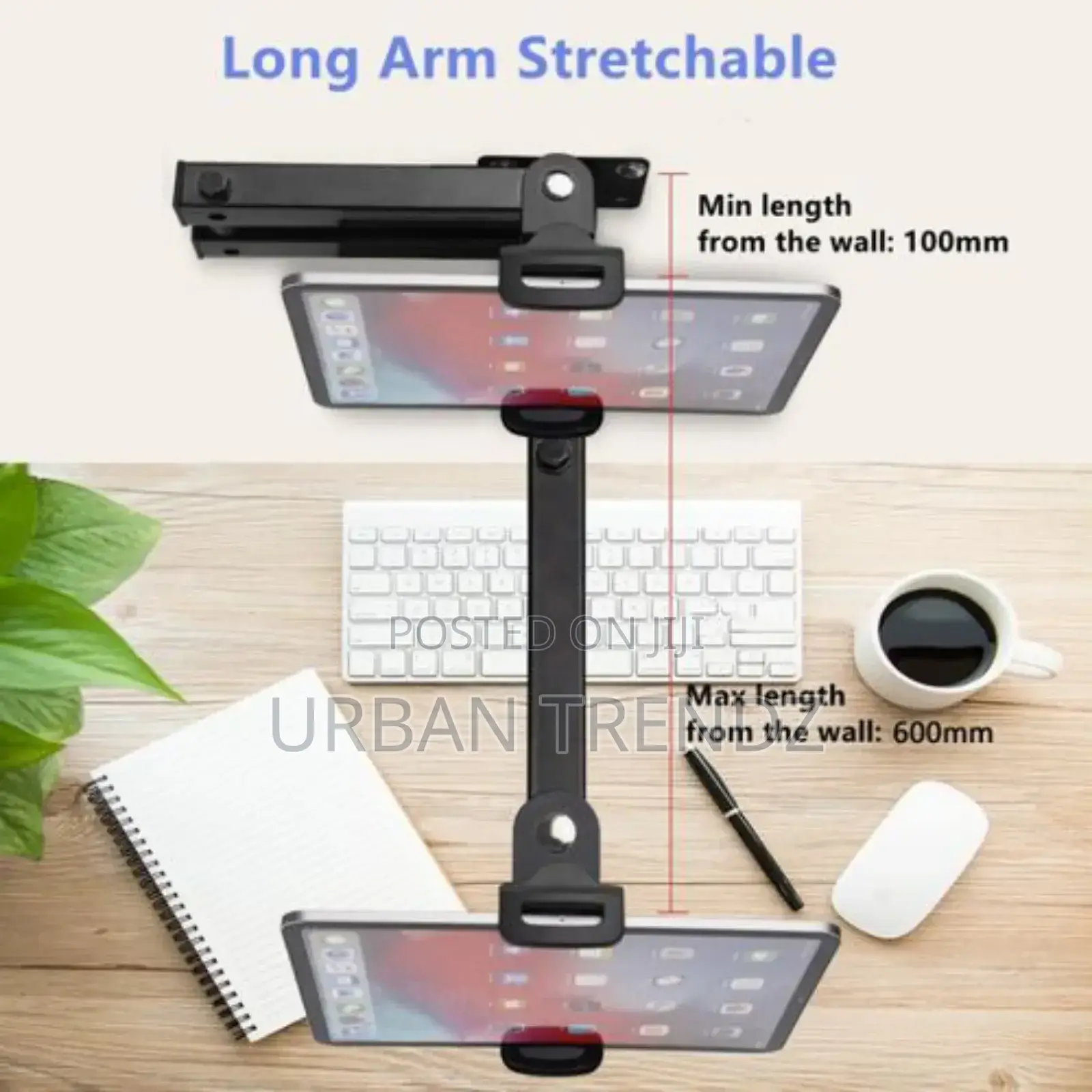 Wall Mount Tablet Cell Phone Stand Stretchabletablet Bracket