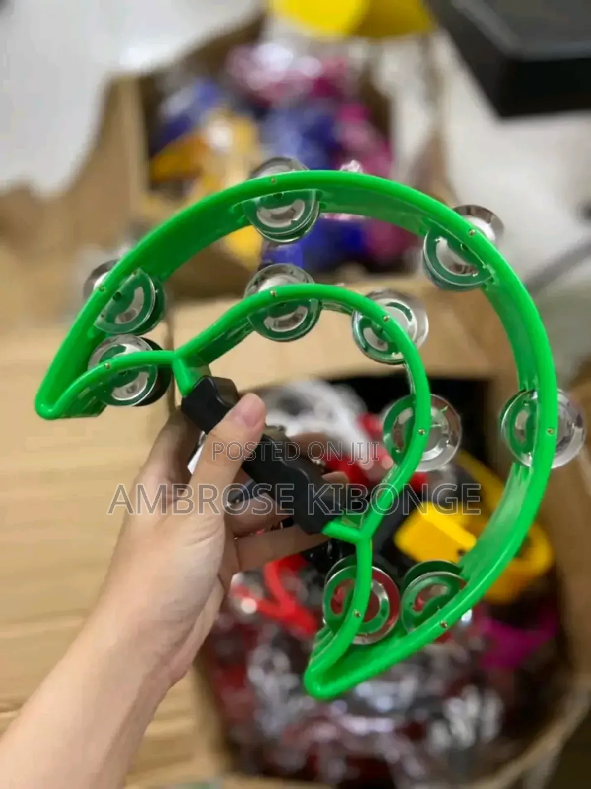 Excellent Quality Jingle Stainless Steel Tambourines/Shakers