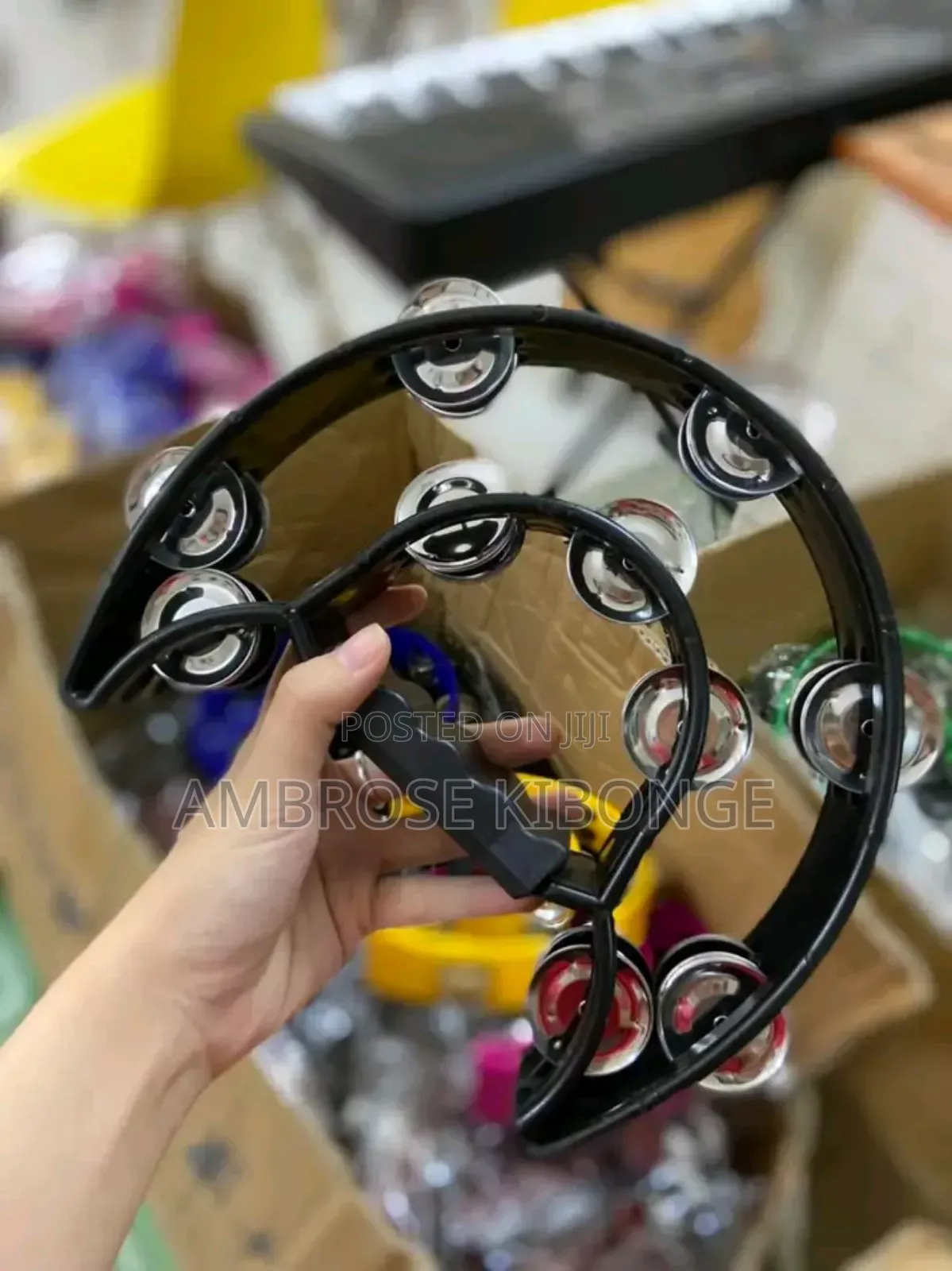 Excellent Quality Jingle Stainless Steel Tambourines/Shakers