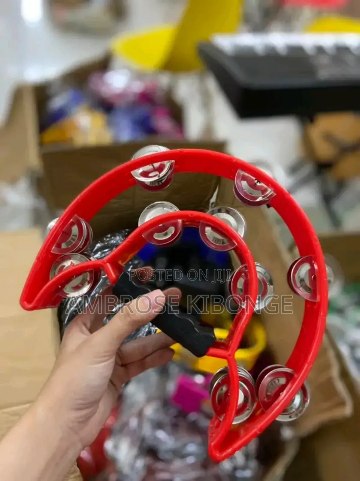 Excellent Quality Jingle Stainless Steel Tambourines/Shakers