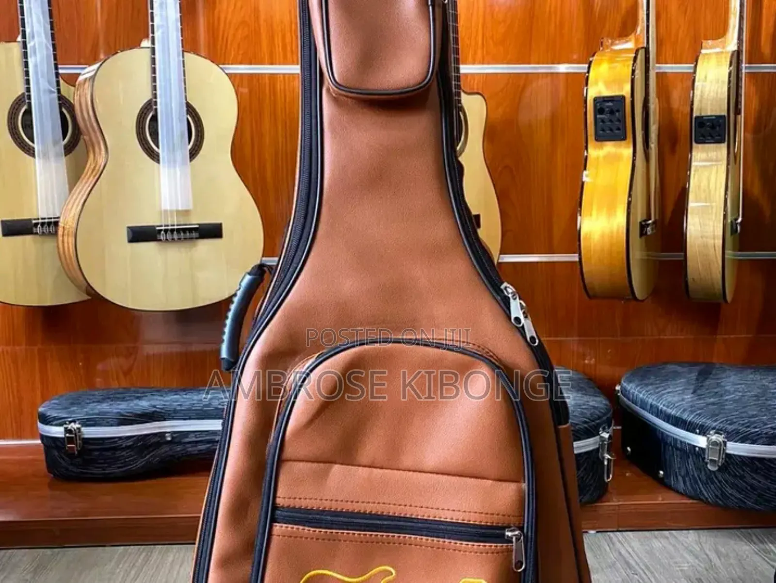 Double Padded Strong Sponge Box Guitar Instrument Gig Bags.