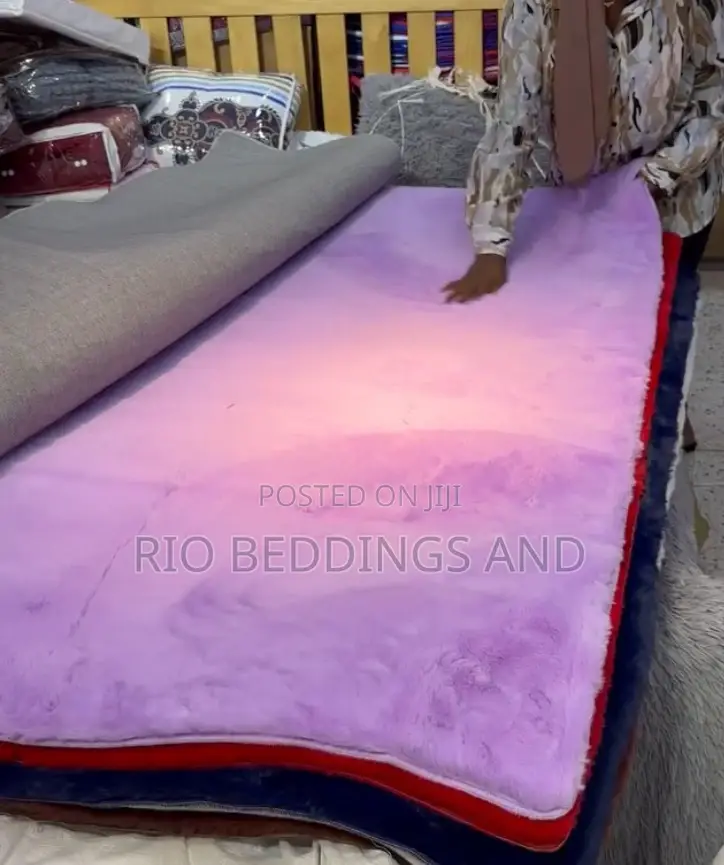 Rabbit Fur Carpet / Soft Material Available