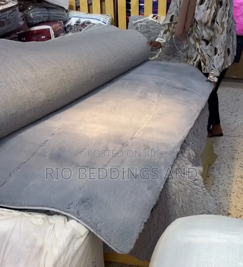 Rabbit Fur Carpet / Soft Material Available
