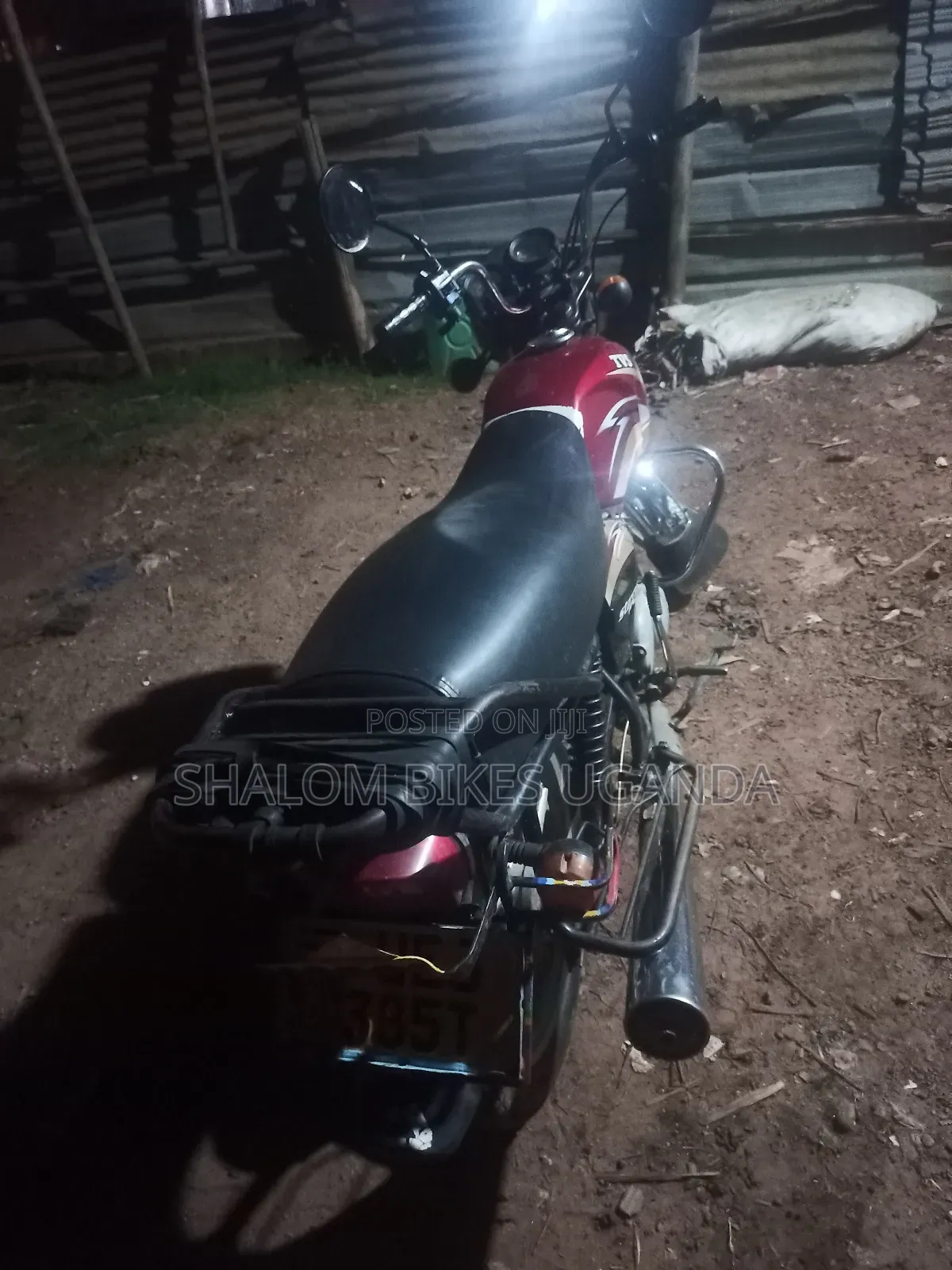 TVS XL 100 2019 Red