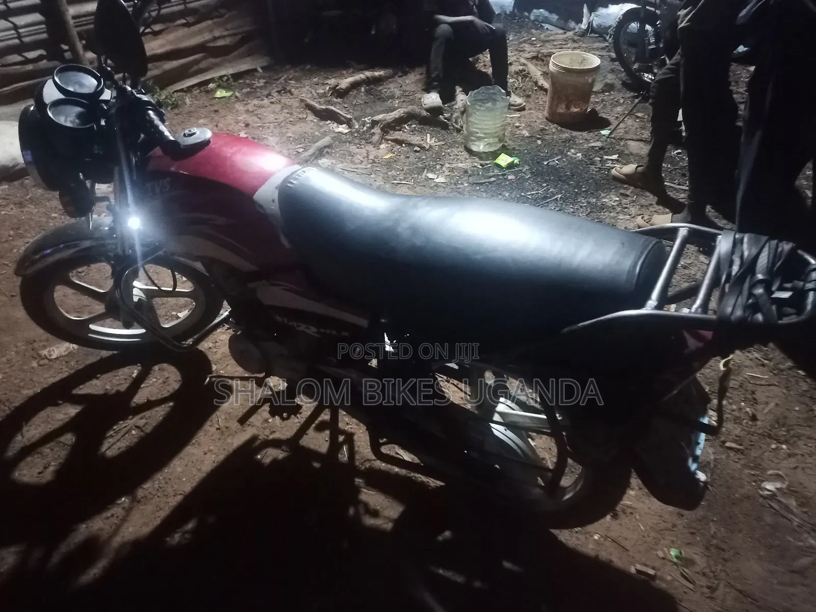 TVS XL 100 2019 Red