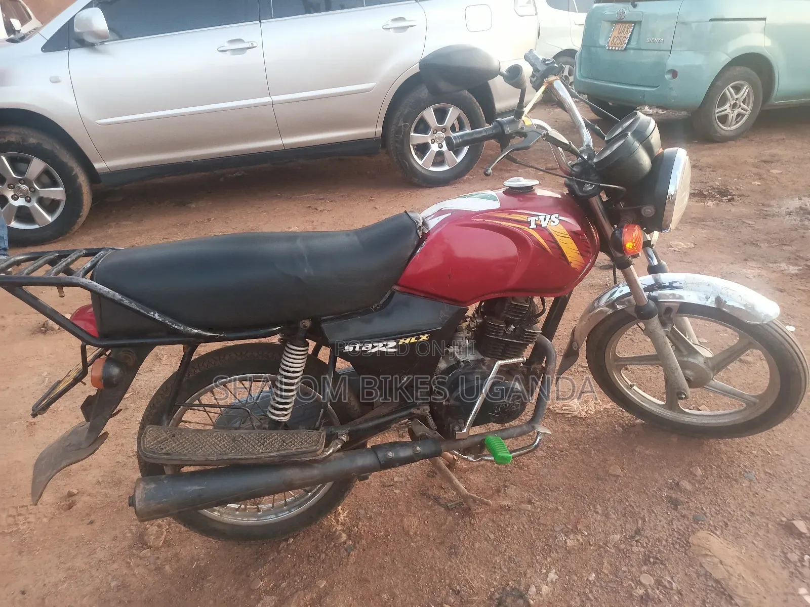 TVS XL 100 2017 Red
