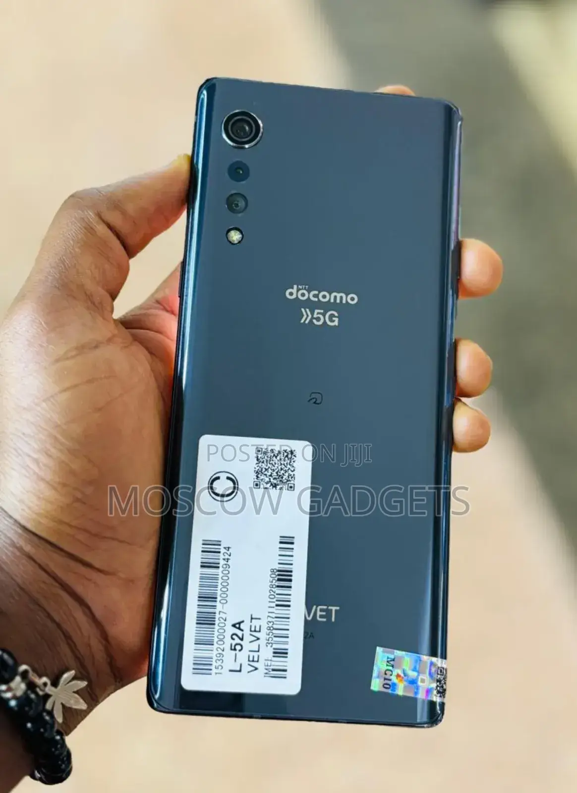 LG Velvet 5G 128 GB Black