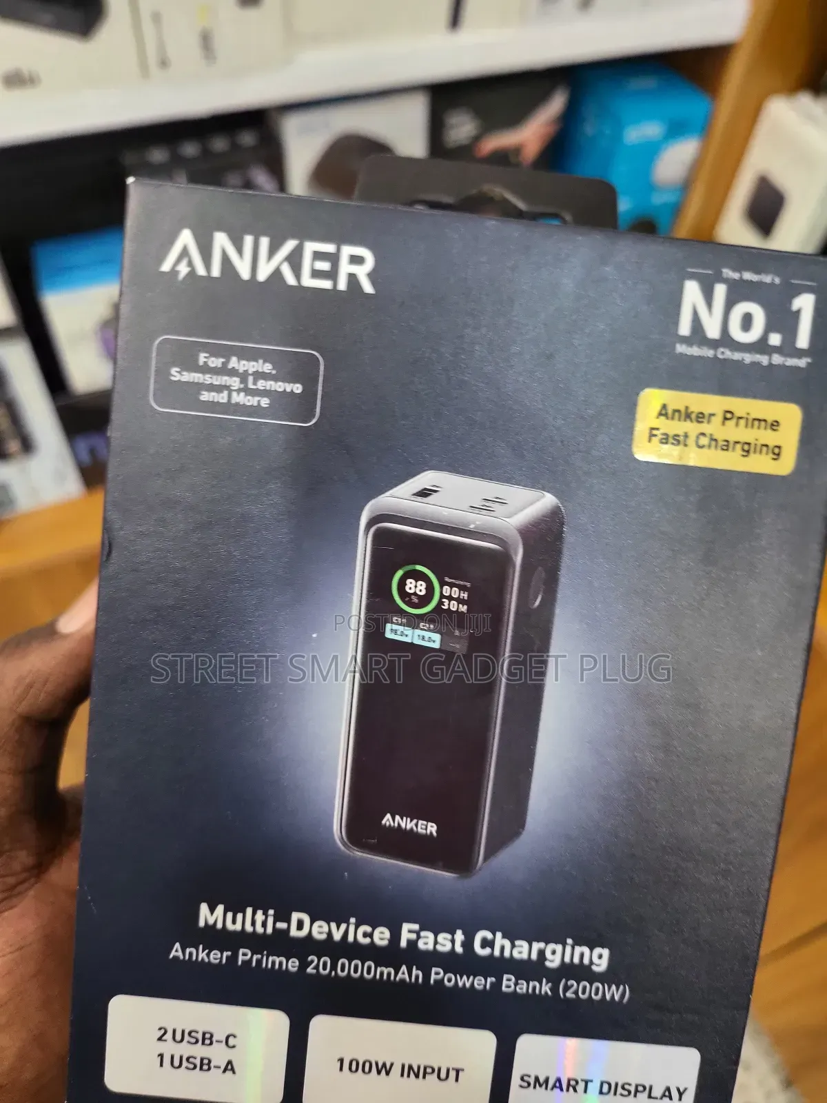 Ankerprime 20,000mah (200watts) Power Bank