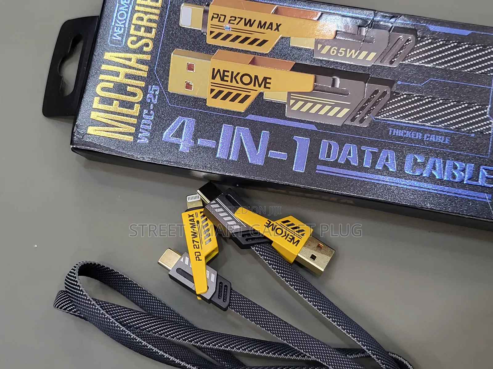 Wekome 4in1 65watts Data/Fast Charging CABLE