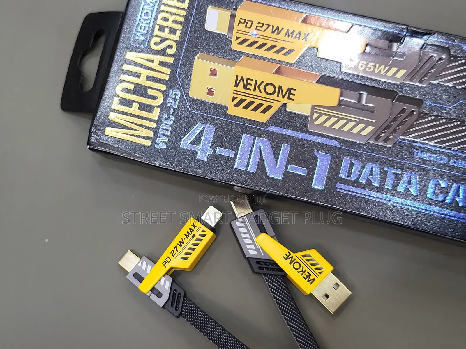 Wekome 4in1 65watts Data/Fast Charging CABLE