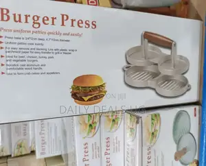 Aluminum Burger Press
