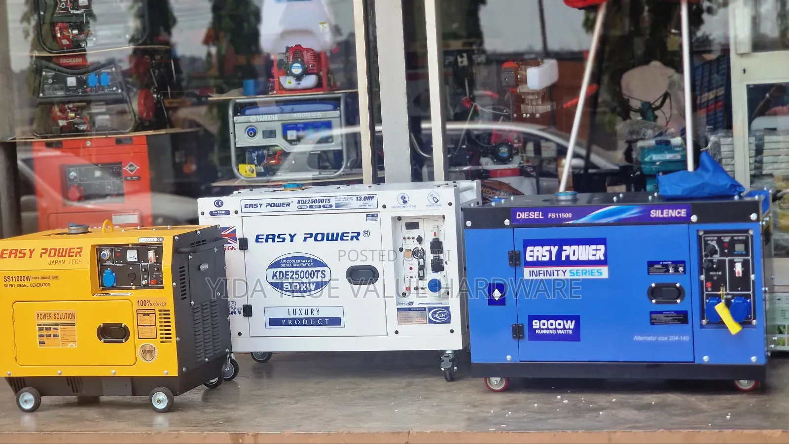Generator Button to Start 10kva
