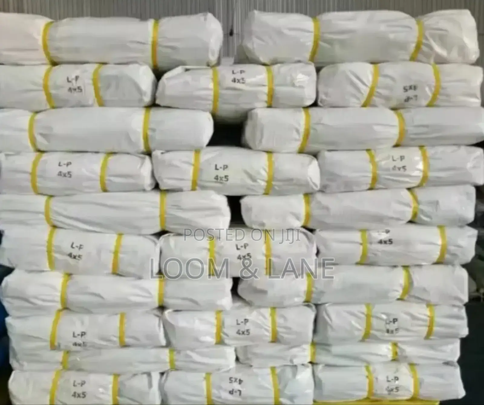 4 Metres by 5 Metres 5pcs High Quality Tarpaulins Tundubaali