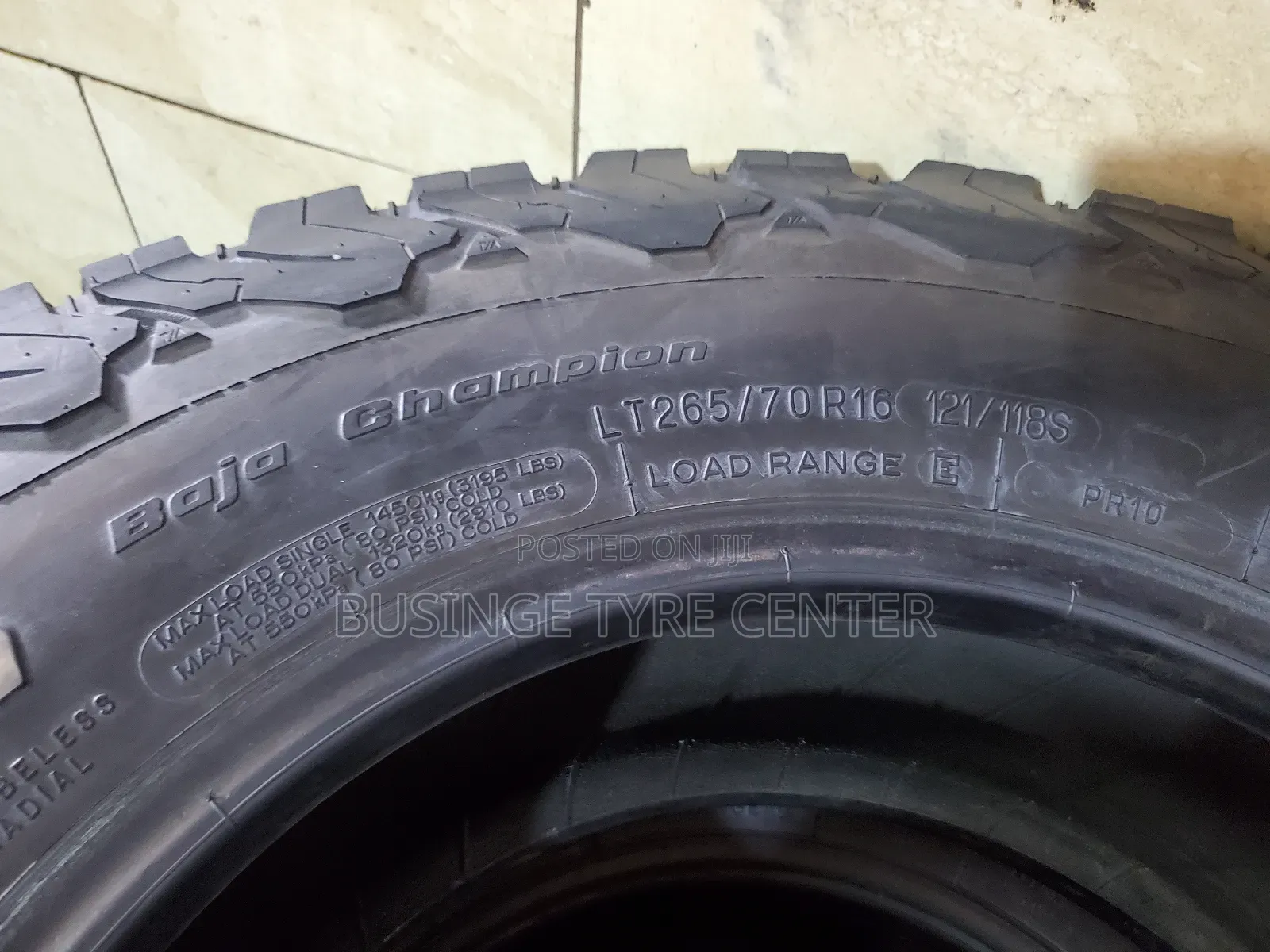 265/70r16 Bf Goodrich Foreign Used