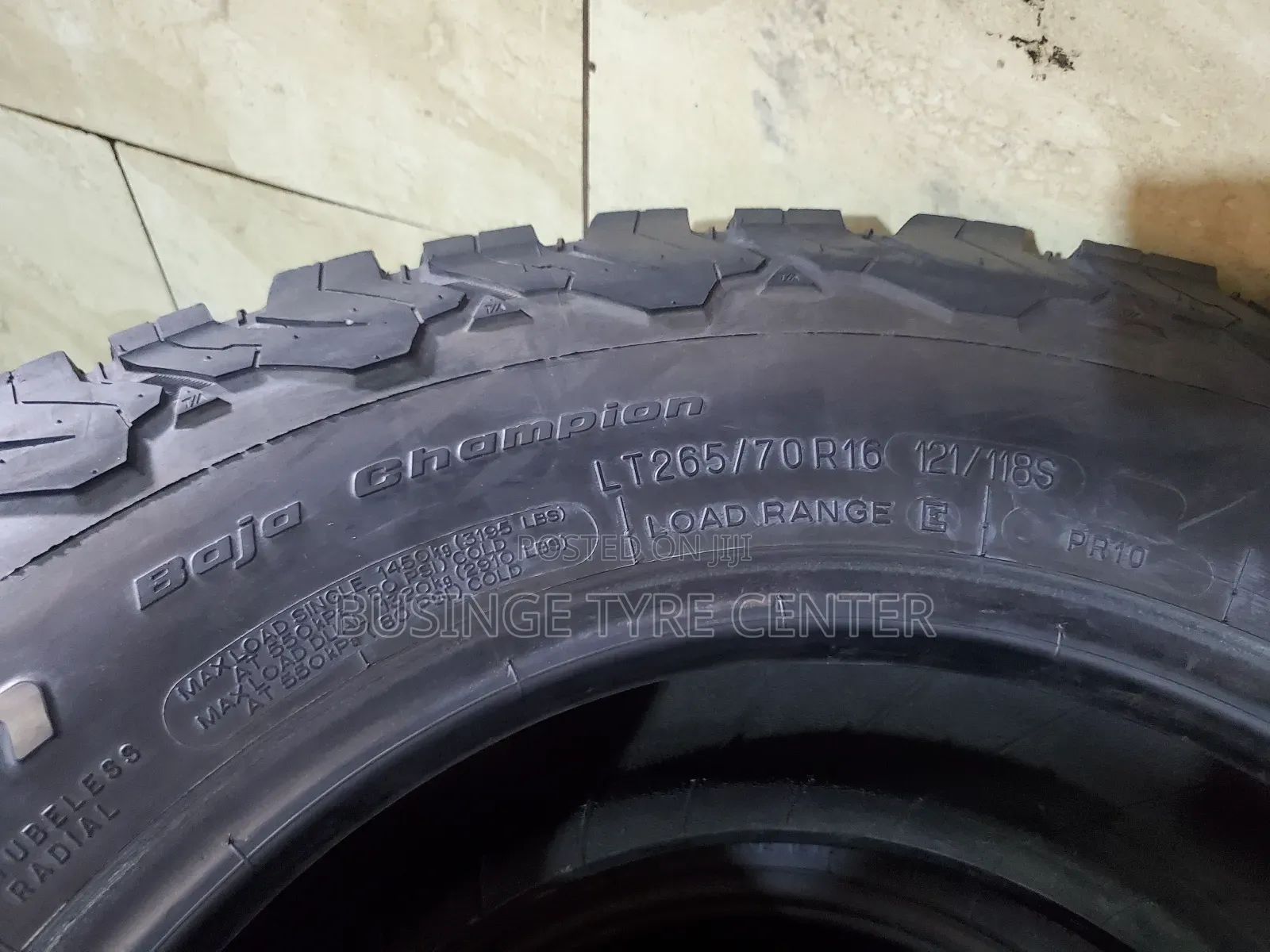 265/70r16 Bf Goodrich Foreign Used