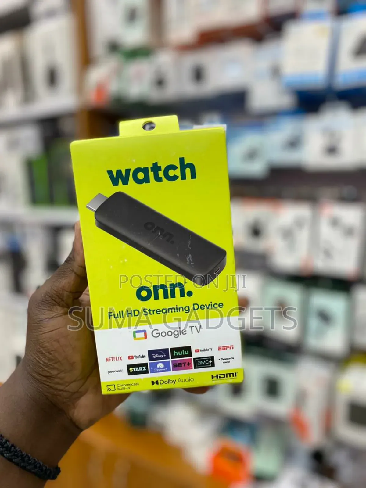 Onn. Google TV Full HD Streaming Device
Full HD