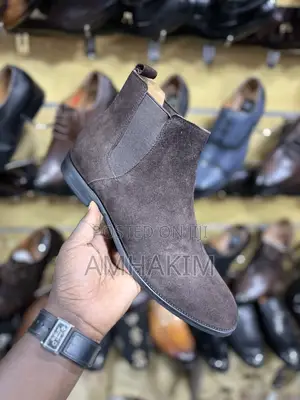 New Men's Classic Suede Chelsea Boots in Stock