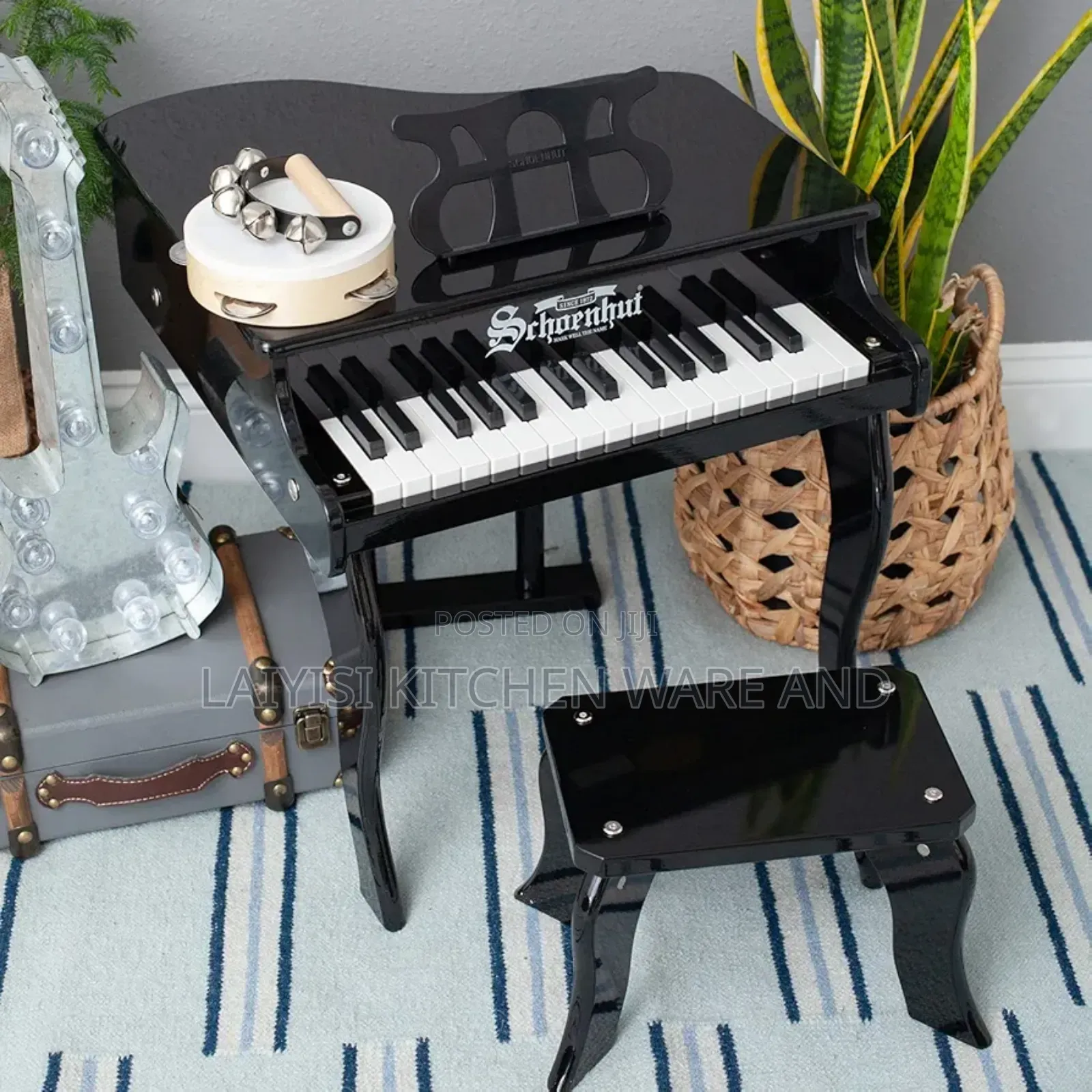 Learn to Play Kids Piano Real Music 3years and Above W Bench