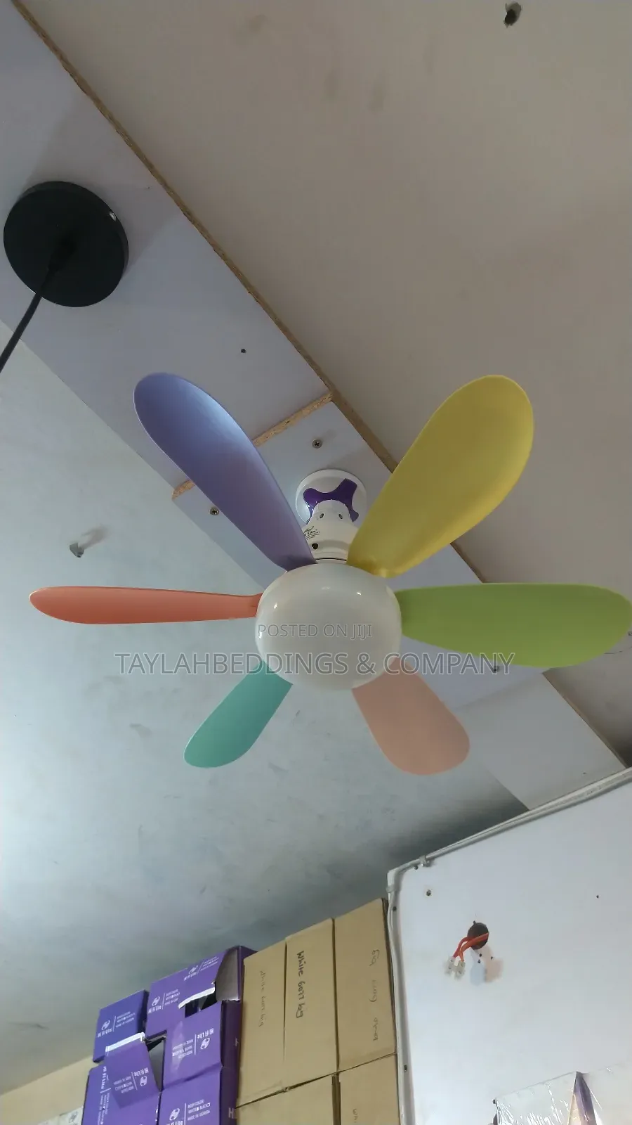 Remote Control Ceiling Fan, Fan Light for Living Room
