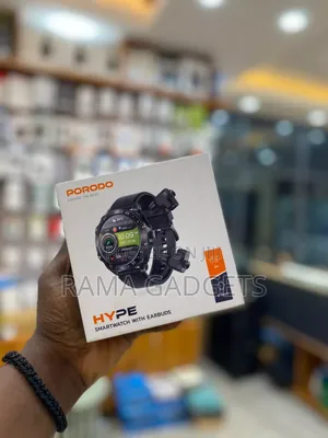 Smartwatch With Earbuds Porodo Pd-Hporodo Pd-Hype-