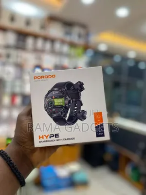 Smartwatch With Earbuds Porodo Pd-Hporodo Pd-Hype-