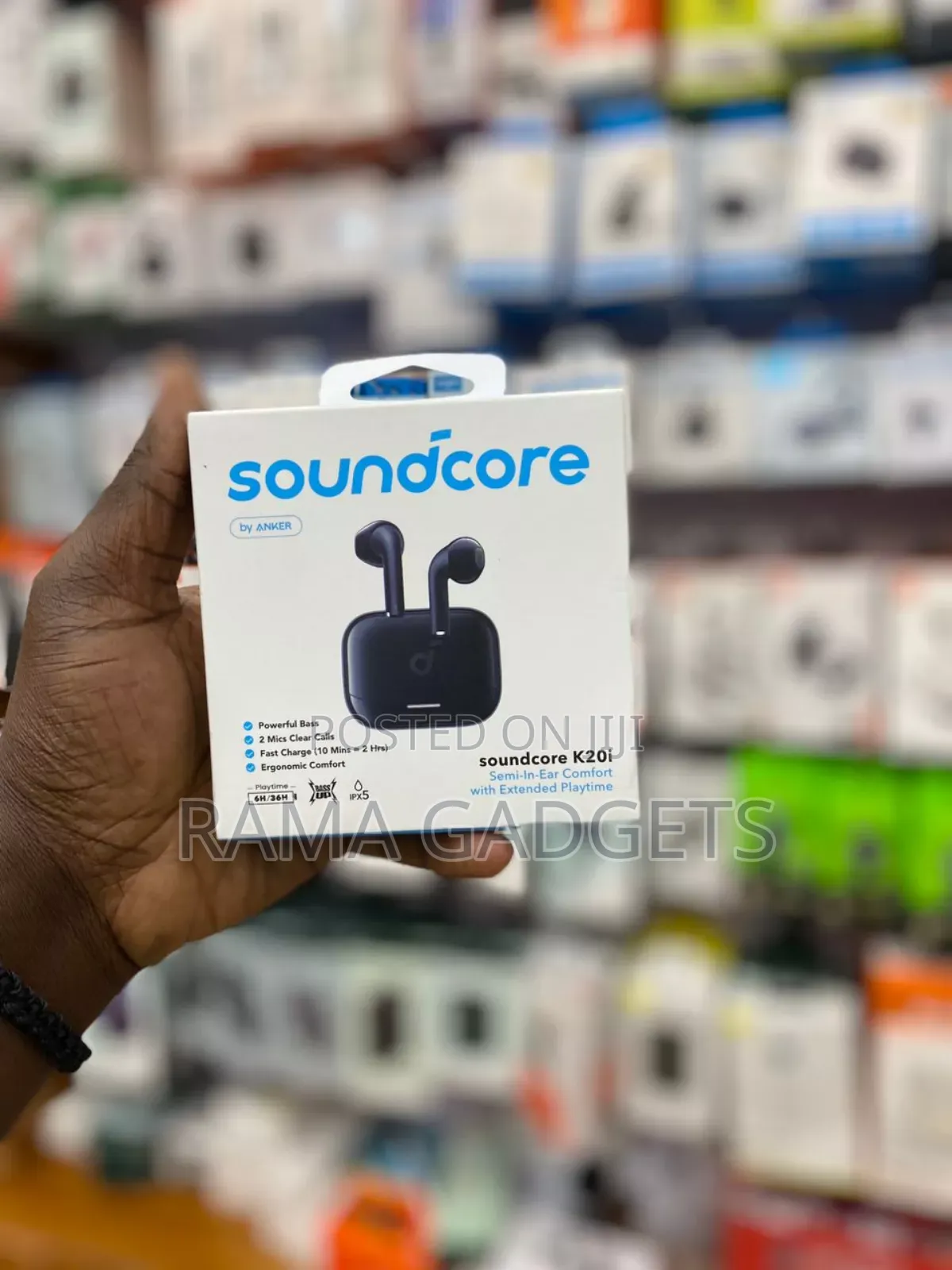 Soundcore K20i by Anker, Semi-in-Ear Earbuds