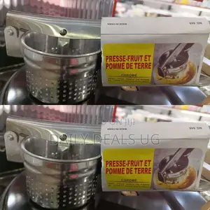 Stainless Garlic Press