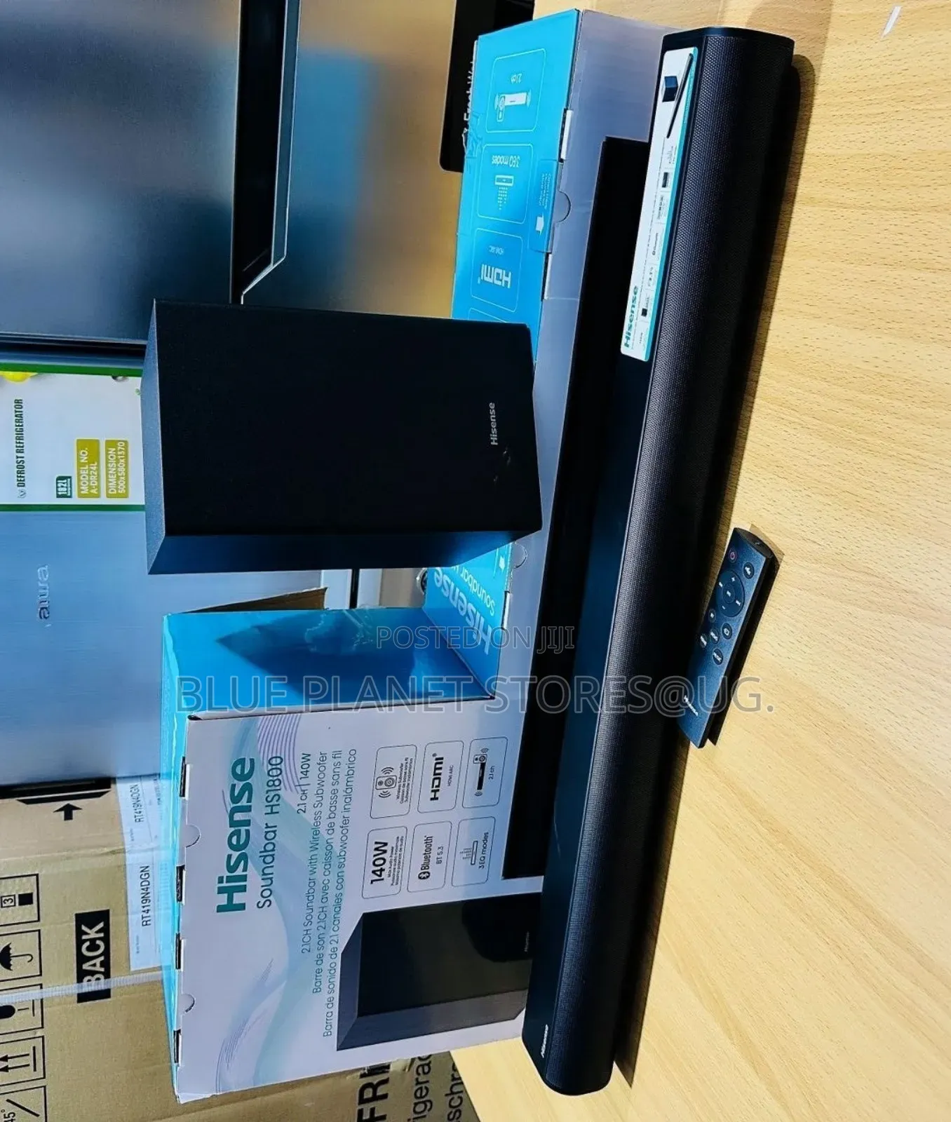 HISENSE 2.1ch Soundbars \\ 140watts \\ HS1800 