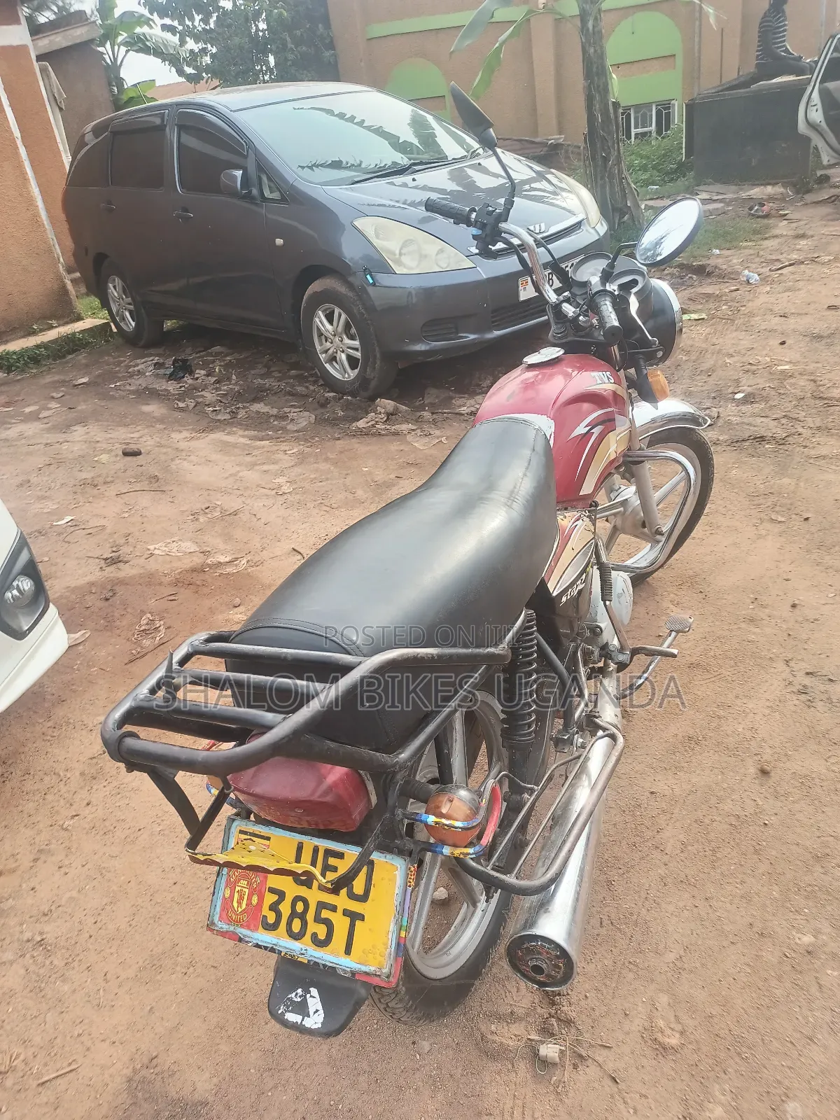 TVS XL 100 2017 Red