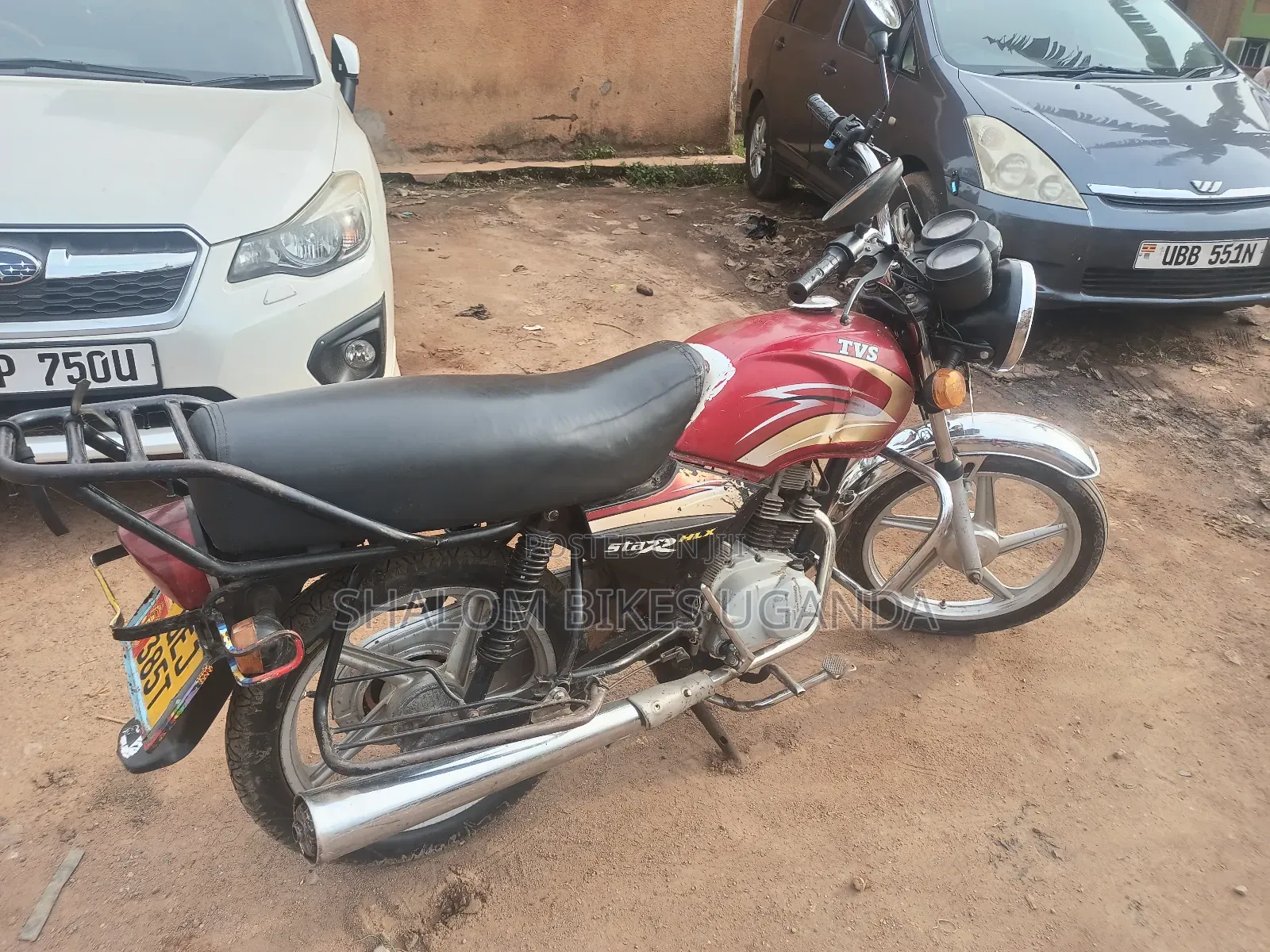 TVS XL 100 2017 Red
