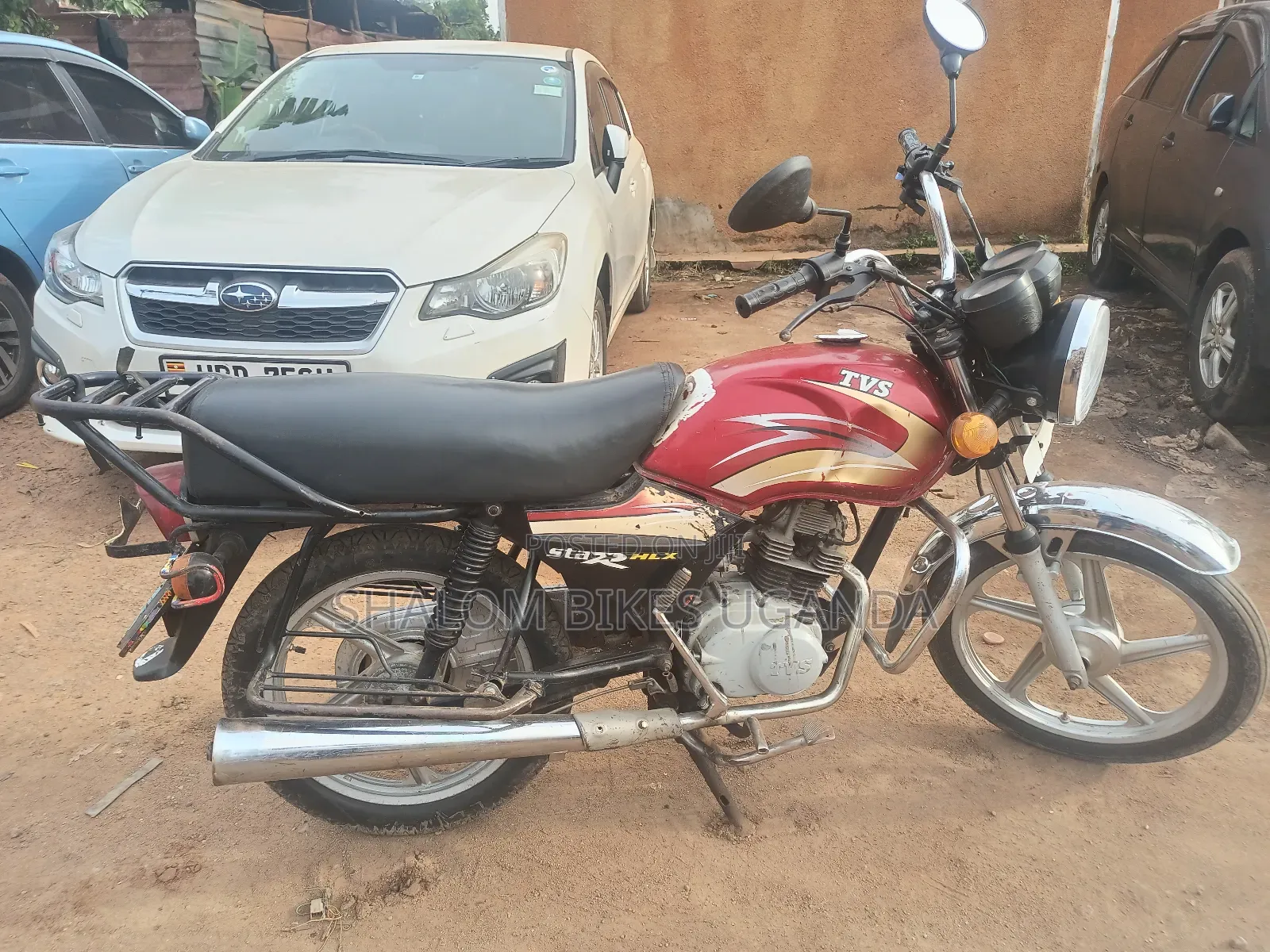 TVS XL 100 2017 Red
