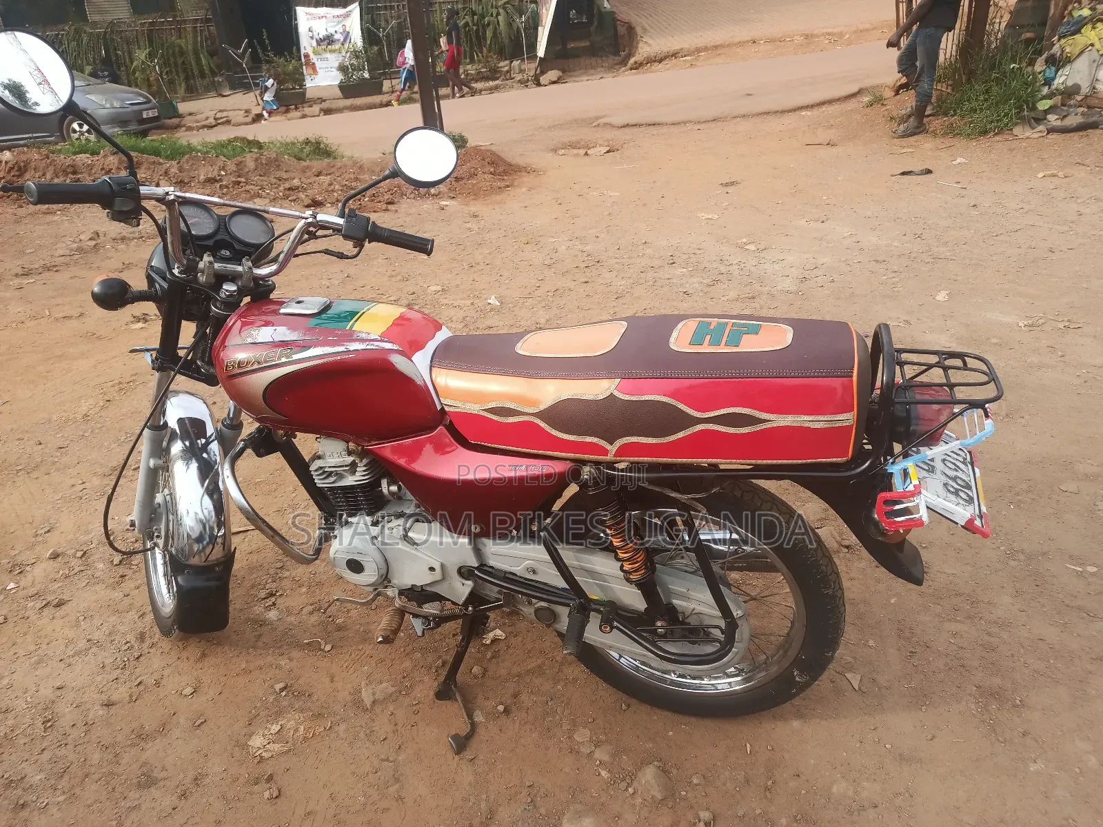 Bajaj Boxer 100 2021 Red