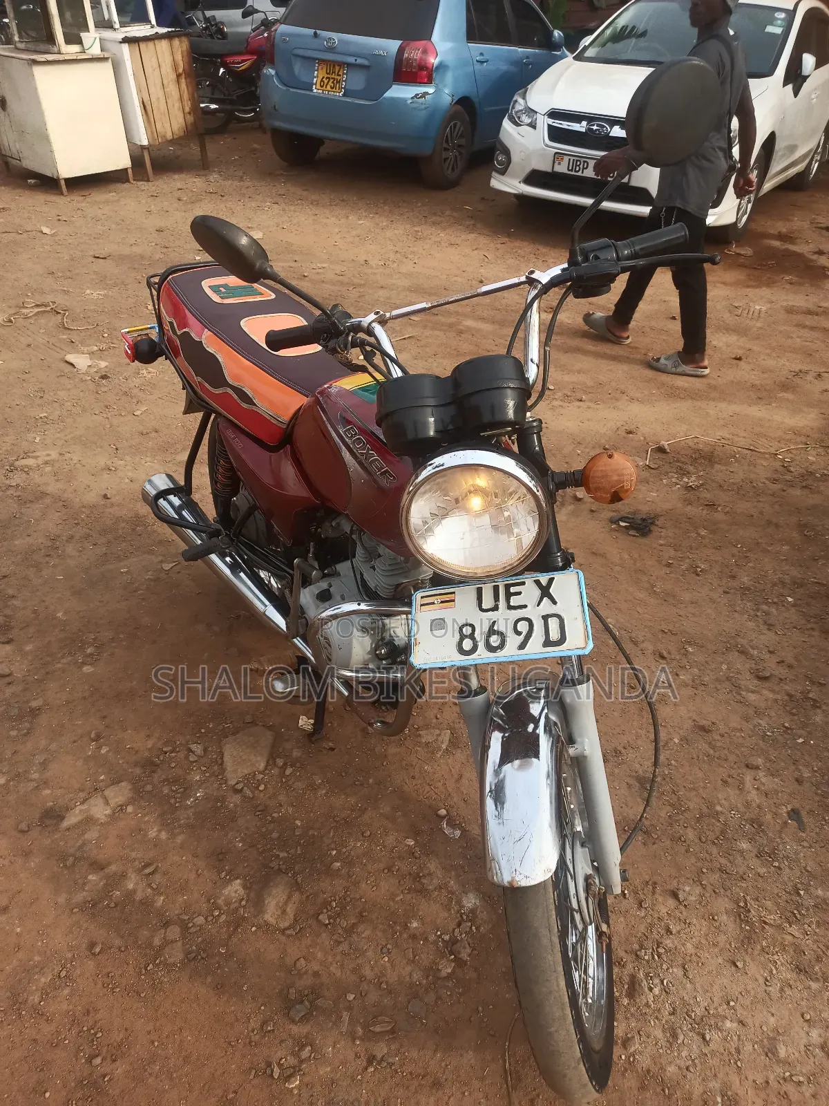 Bajaj Boxer 100 2021 Red