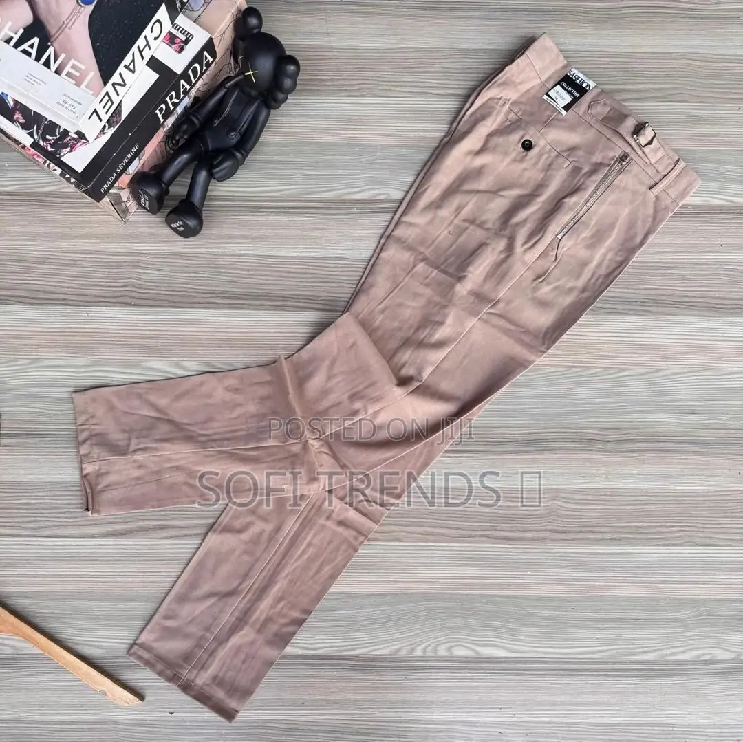 Gentle Beltless Trousers