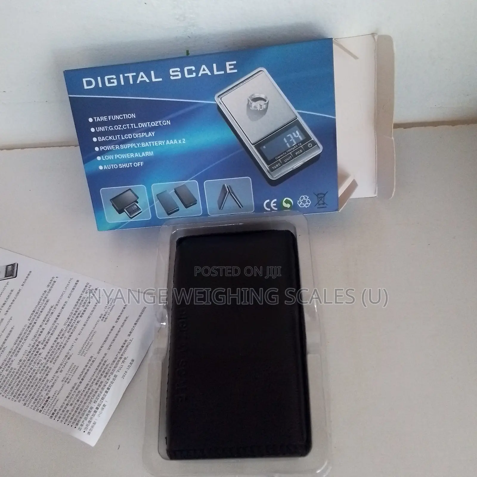 500/0.01g Weigh Palm Sized Gold Weighing Scale Digital Weighing Scale
