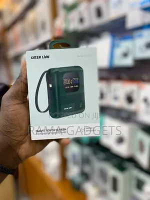 Green Lion Smart Touch Screen 10000mah Power Bank - Green