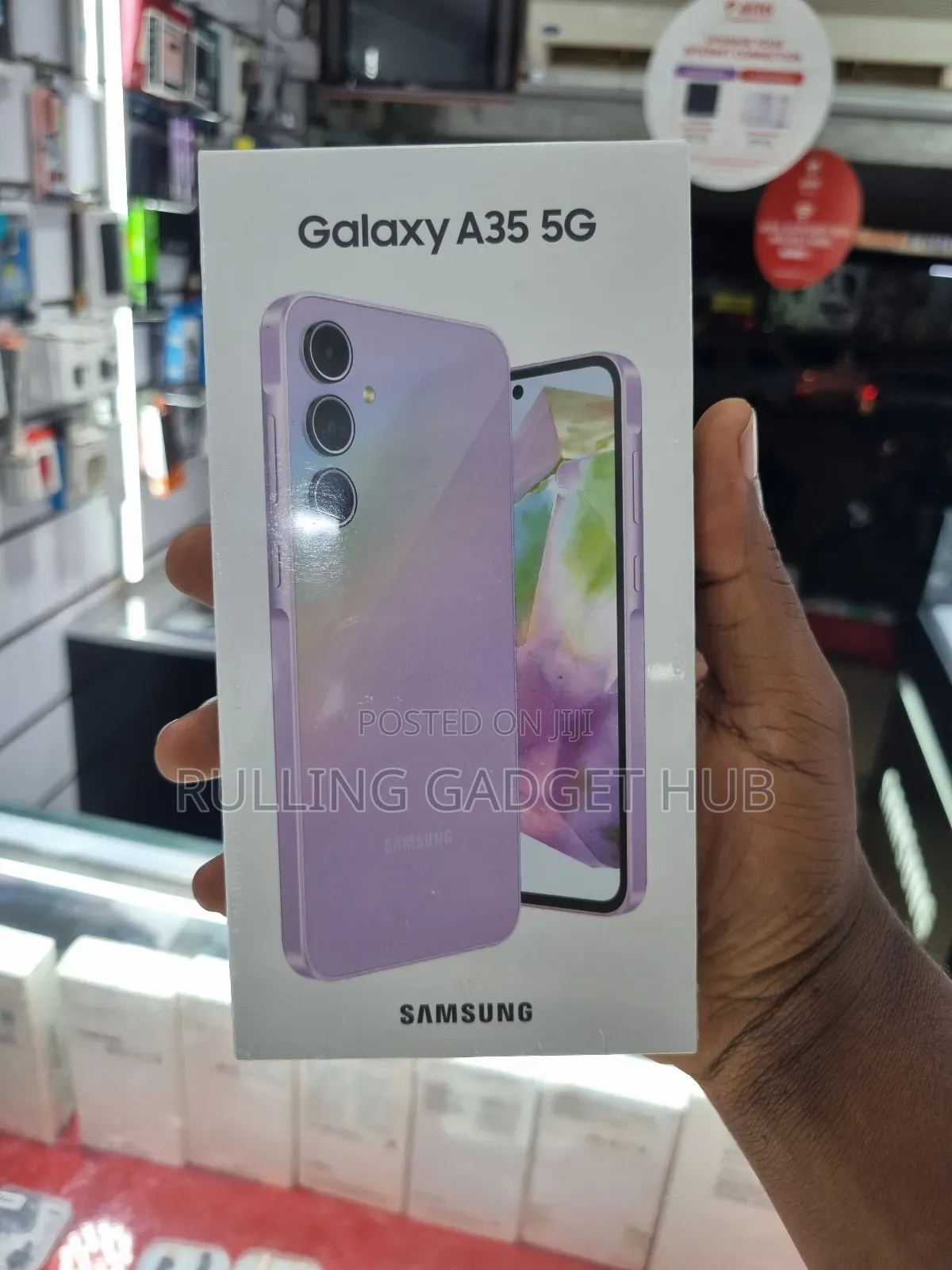 New Samsung Galaxy A35 128 GB Purple