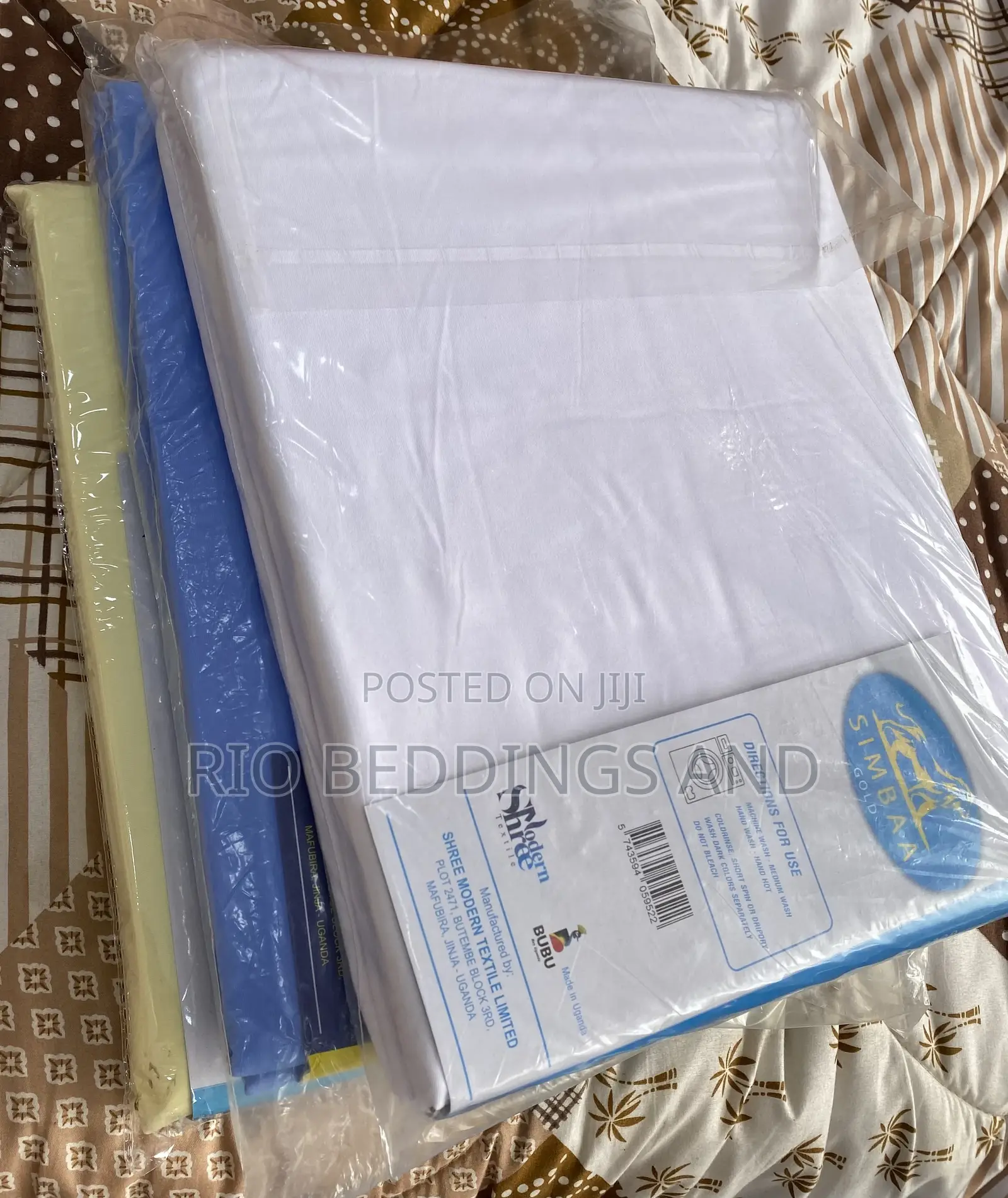 4x6 Cotton Plain Bedsheets 4pcs