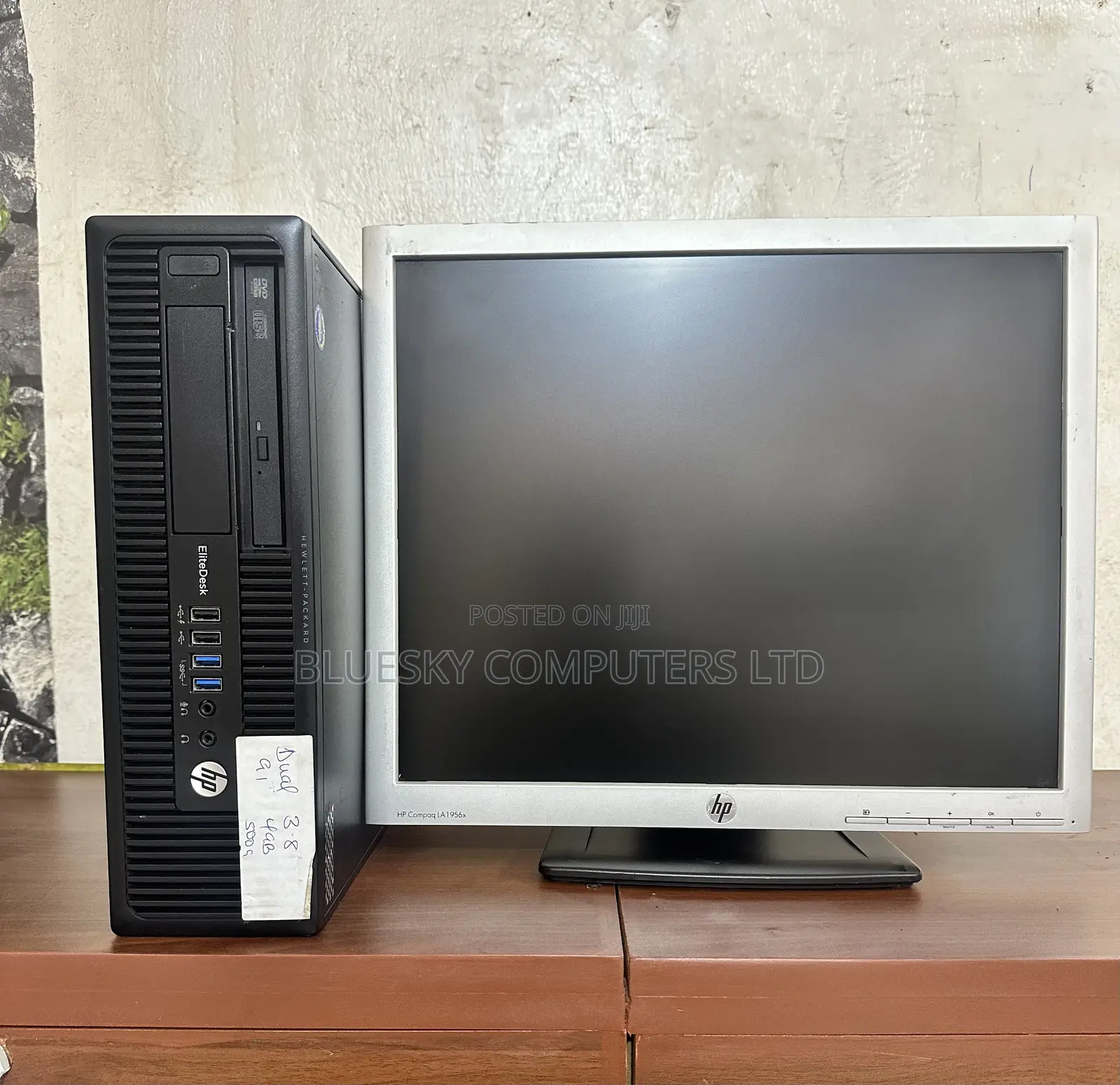 Desktop Computer HP 4GB AMD A8 HDD 500GB