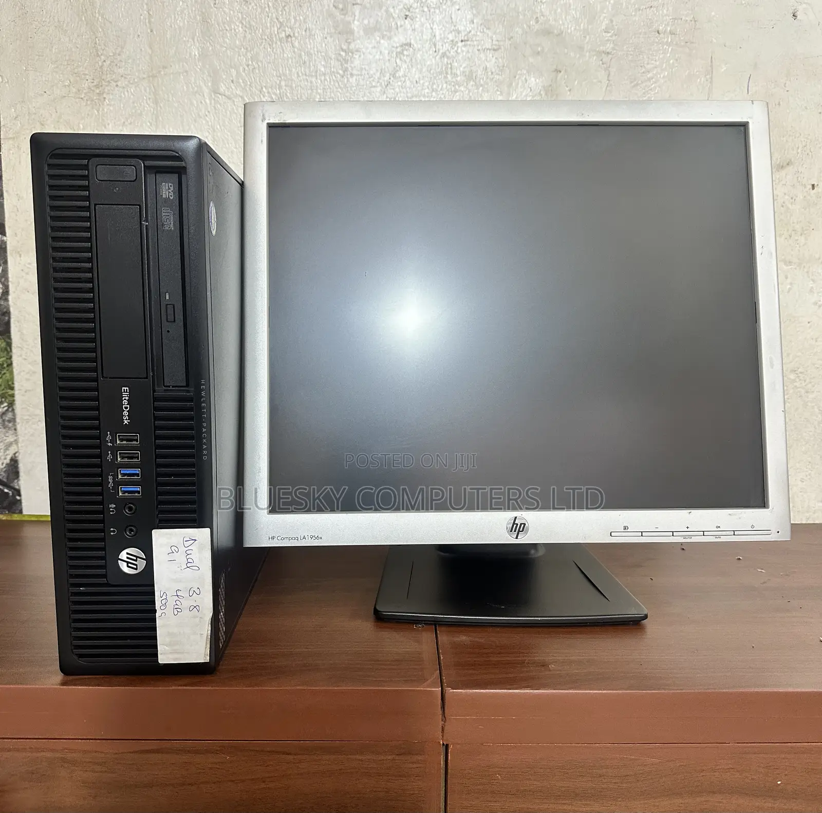 Desktop Computer HP 4GB AMD A8 HDD 500GB