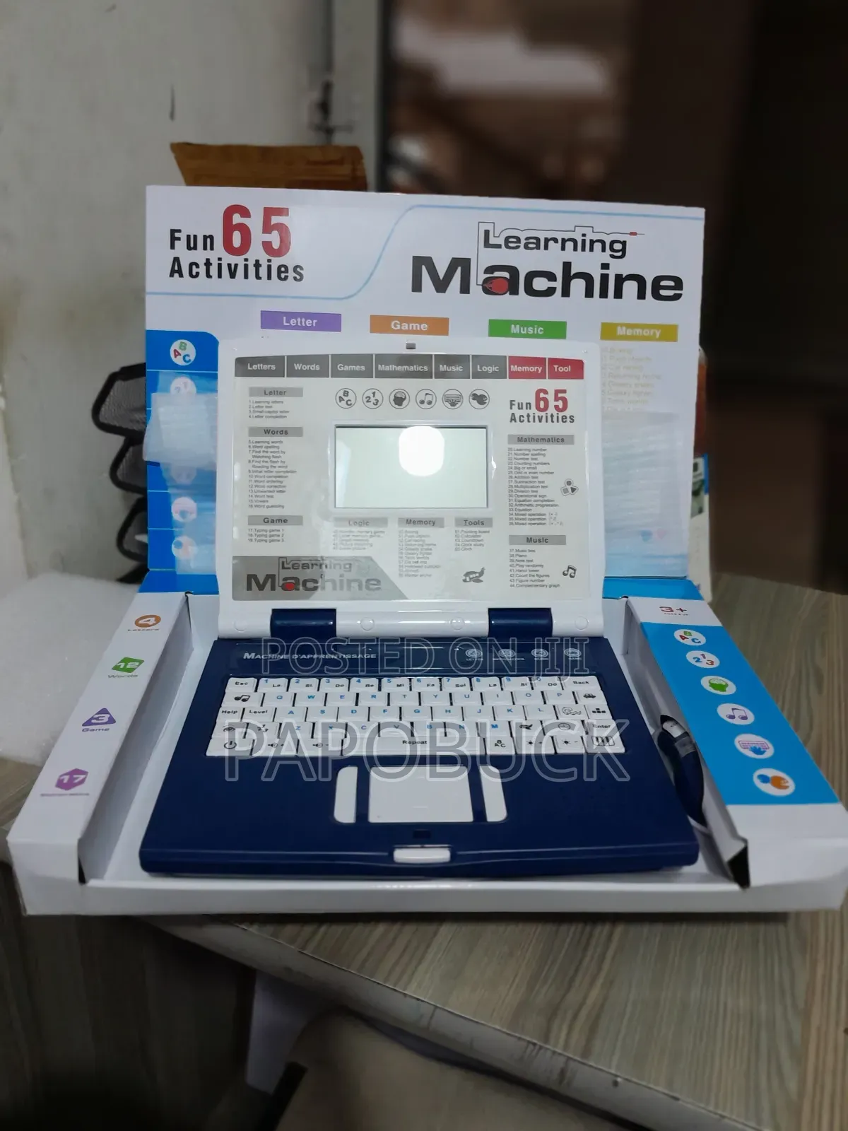Kids English Learning Laptop With 65 Activities