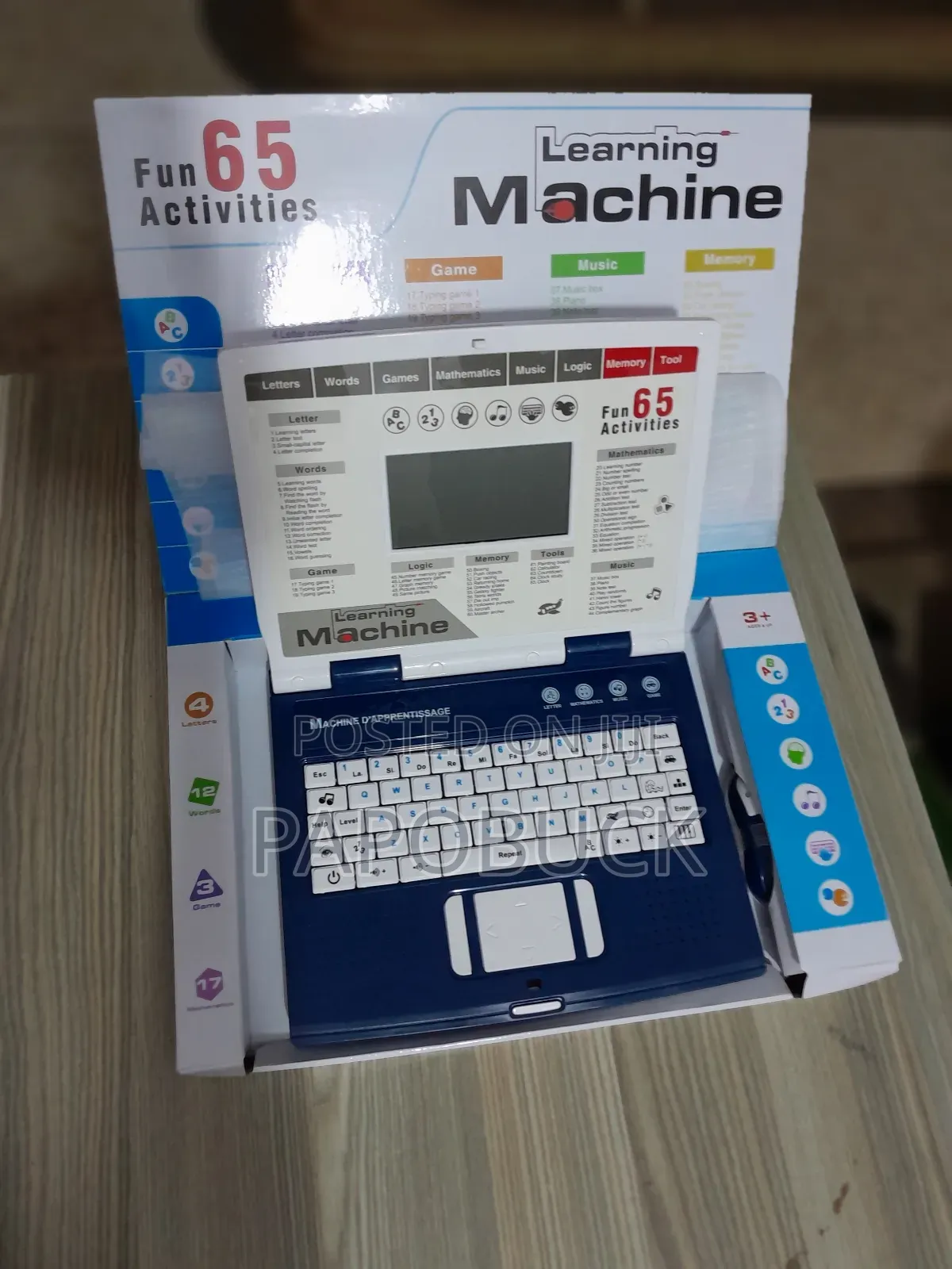 Kids English Learning Laptop With 65 Activities