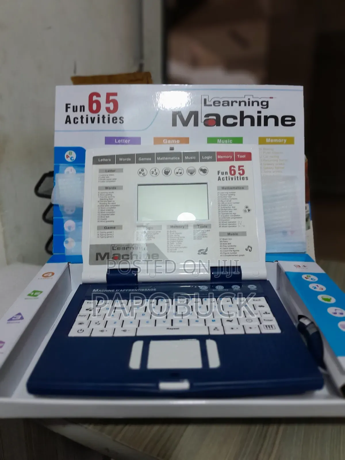 Kids English Learning Laptop With 65 Activities