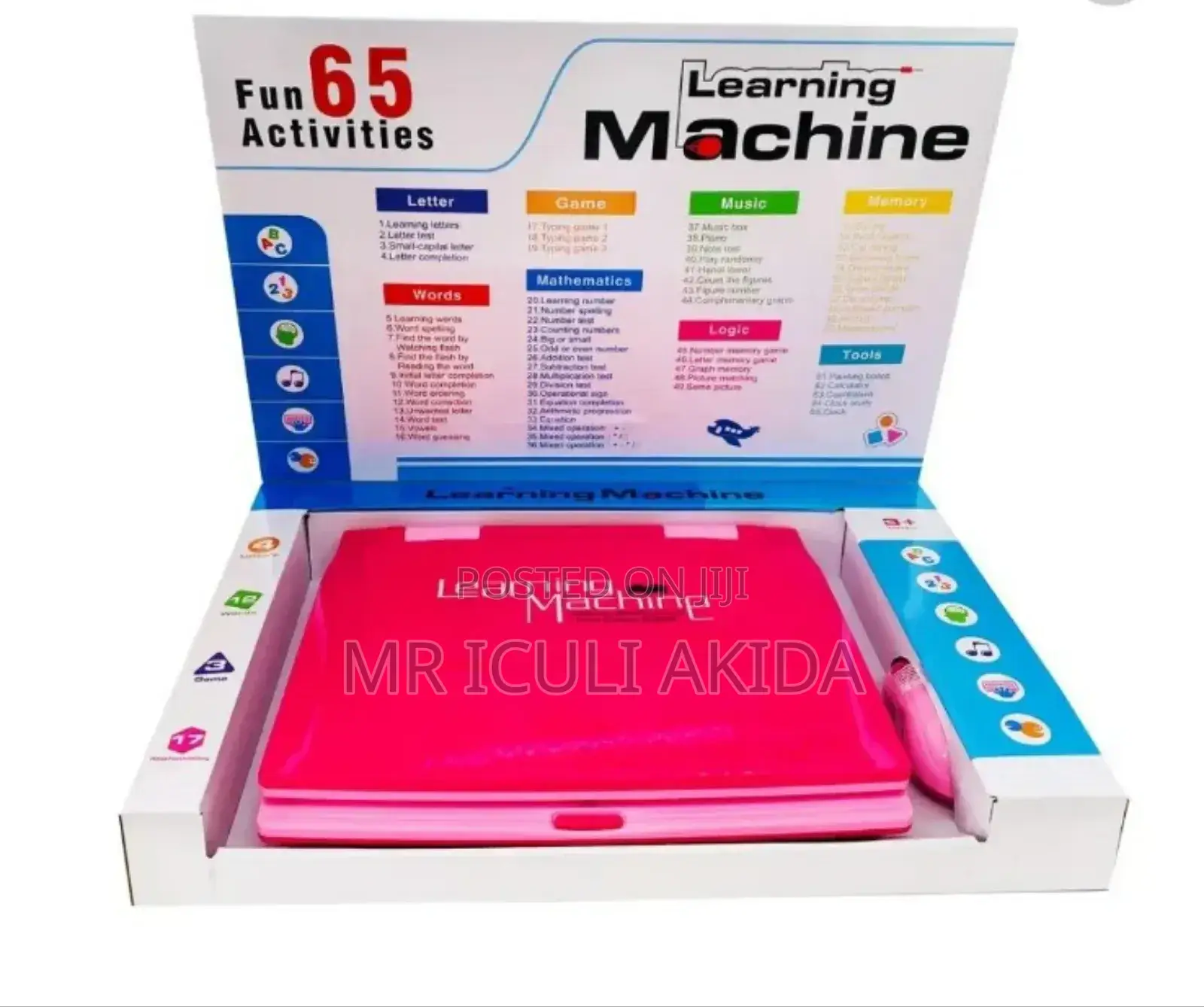 65skills English Inteligent Kids Learning Laptop WTH Mouse