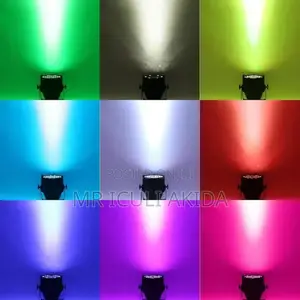Disco 80w 54x1w Led 3in1 DMX Lamp RGB Par Can Stage Lights
