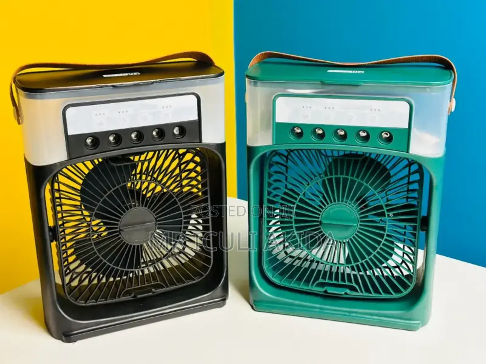 600ml 10w Gearup Table Air Cooler Fan With Mist Flow