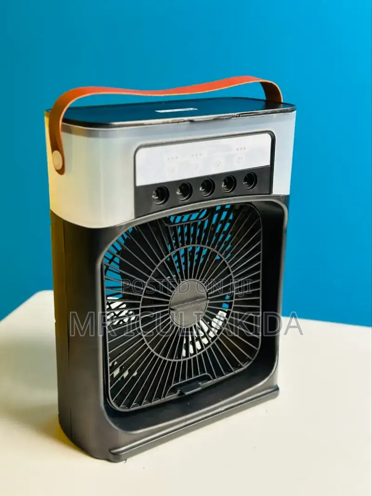 600ml 10w Gearup Table Air Cooler Fan With Mist Flow