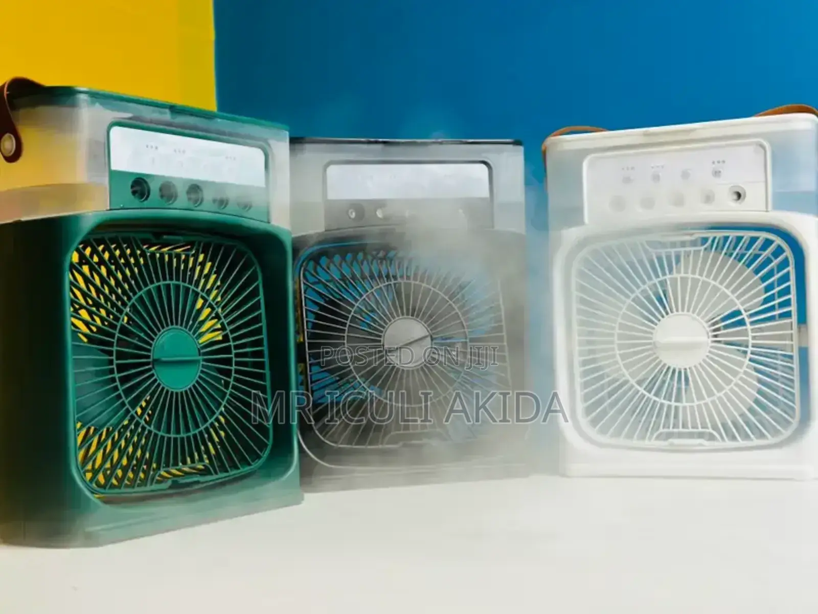 600ml 10w Gearup Table Air Cooler Fan With Mist Flow