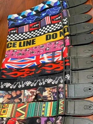 Durable Quality Adjustable Strong Nylon Guitar Strap/Belts.