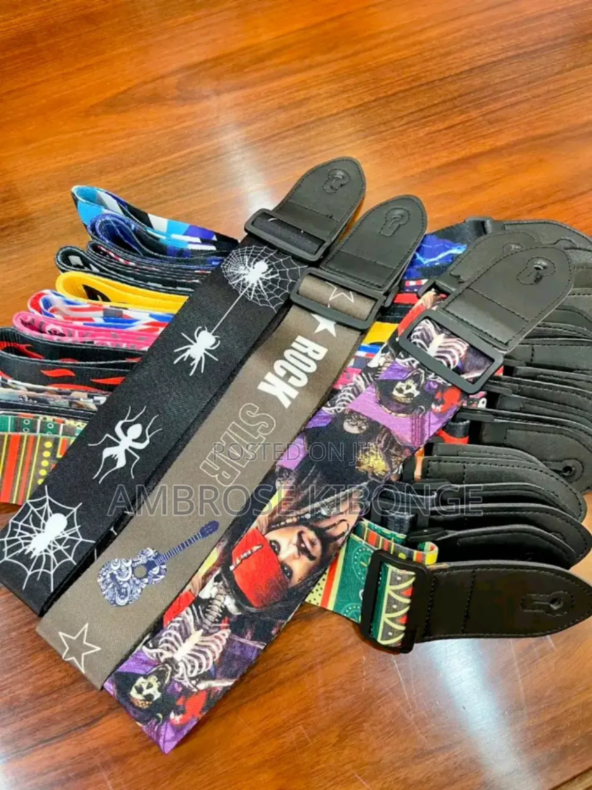 Durable Quality Adjustable Strong Nylon Guitar Strap/Belts.